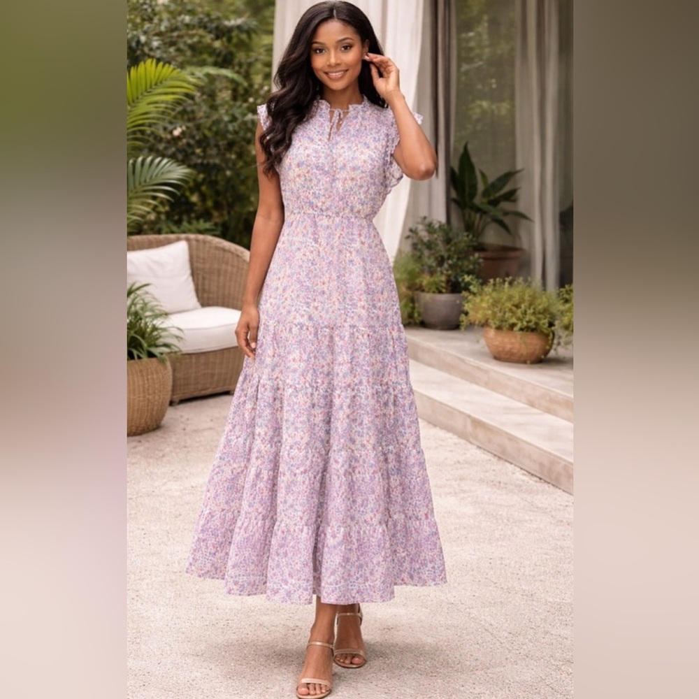 BB Dakota Multicolor Floral Dress